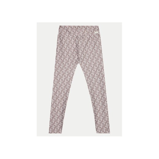 Guess Legginsy J5RB03 MC01P Beżowy Slim Fit Guess 16Y MODIVO