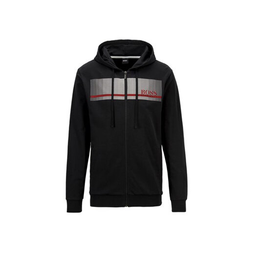 Boss Bluza Authentic 50449953 Czarny Regular Fit M MODIVO