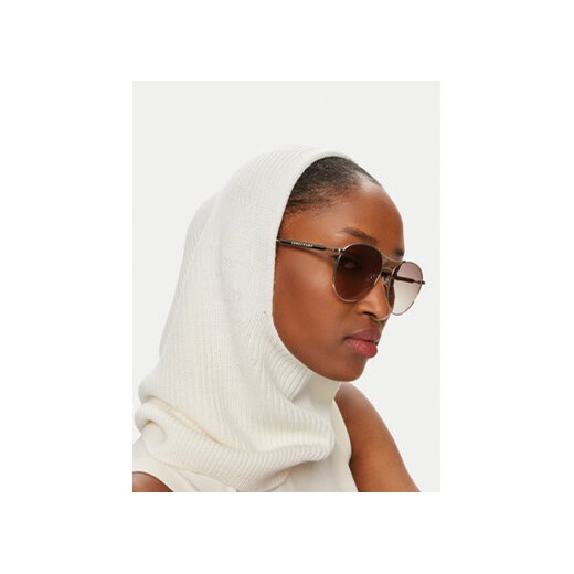 Max Mara Leisure Kominiarka Carmela 2426576028 Biały uniwersalny MODIVO