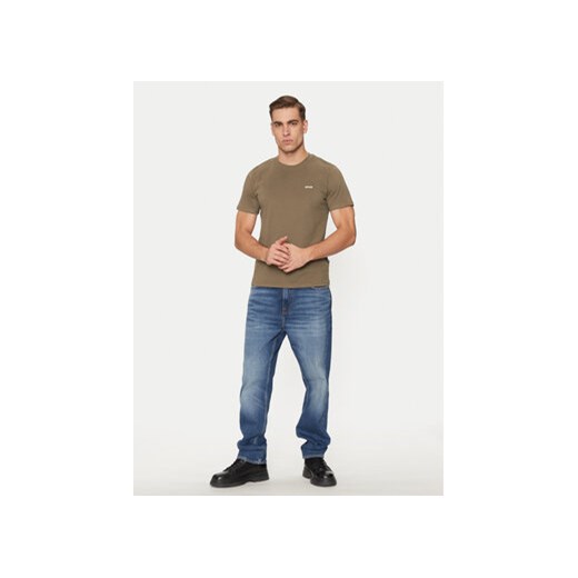 SCHOTT N.Y.C. T-Shirt TSCLAWS1 Khaki Regular Fit Schott N.y.c. S MODIVO