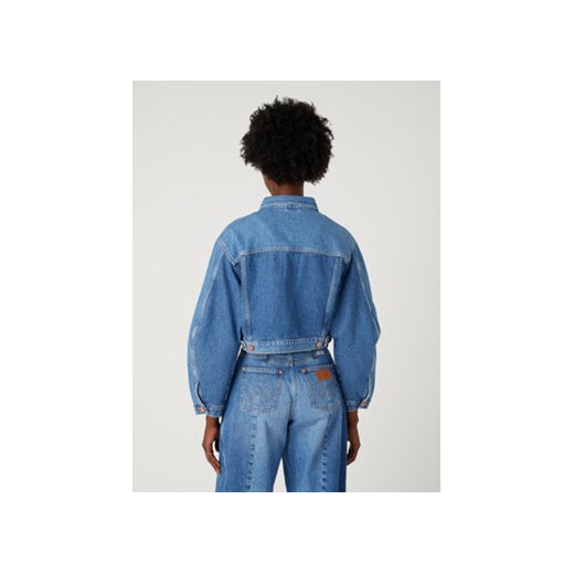 Wrangler Kurtka jeansowa Cowboy W4Z3DE35N 112332077 Niebieski Relaxed Fit Wrangler 3XL MODIVO