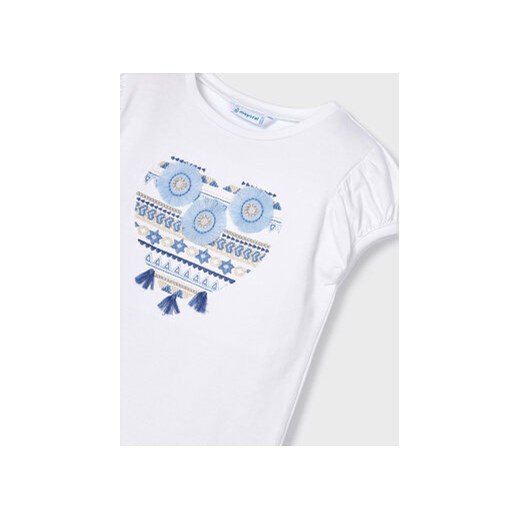 Mayoral T-Shirt 3058 Biały Mayoral 8Y MODIVO