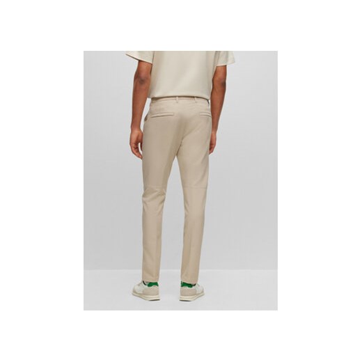 Boss Chinosy T_Commuter 50495497 Beżowy Slim Fit 50 MODIVO