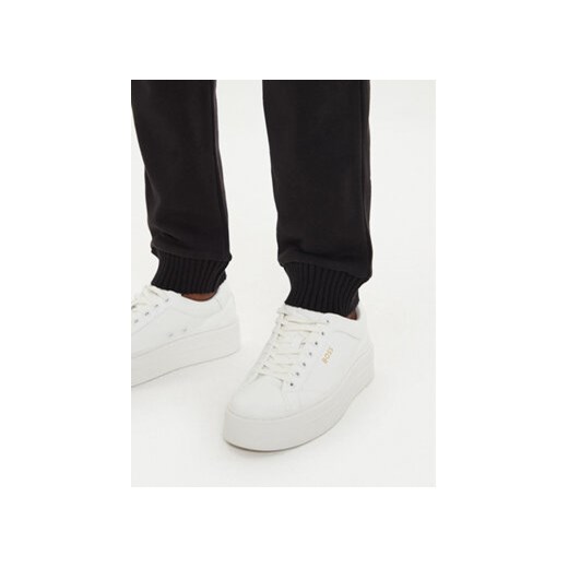 Calvin Klein Jeans Spodnie dresowe J20J224443 Czarny Regular Fit S MODIVO