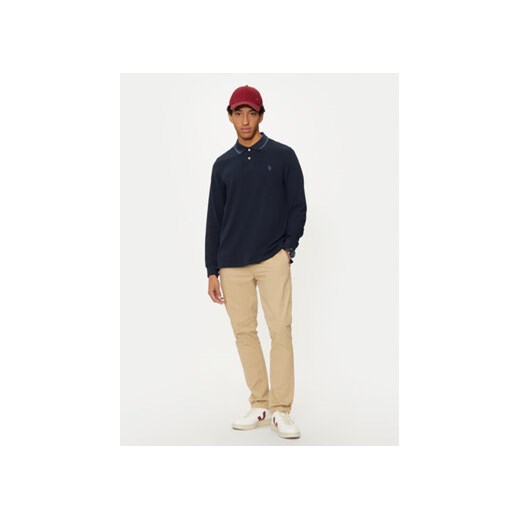 U.S. Polo Assn. Polo MUP2255 Granatowy Regular Fit XL MODIVO
