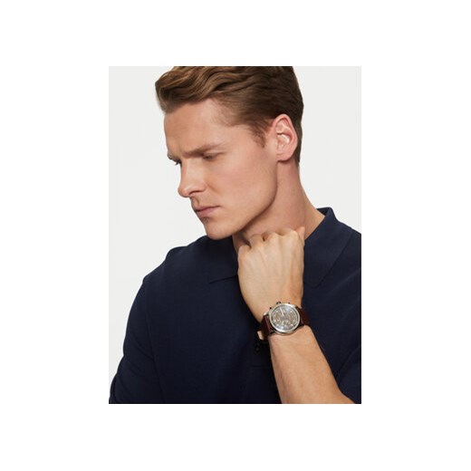 Tommy Hilfiger Zegarek Wesley 1710625 Brązowy Tommy Hilfiger uniwersalny MODIVO