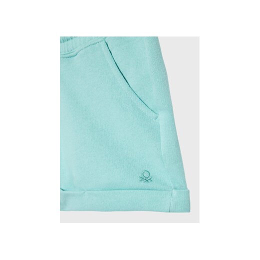 United Colors Of Benetton Szorty sportowe 3J68C901C Niebieski Regular Fit United Colors Of Benetton 130 MODIVO