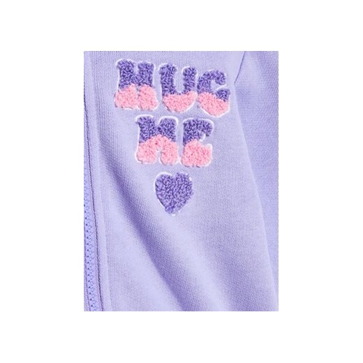 United Colors Of Benetton Bluza 3J68G501U Fioletowy Regular Fit United Colors Of Benetton 90 MODIVO
