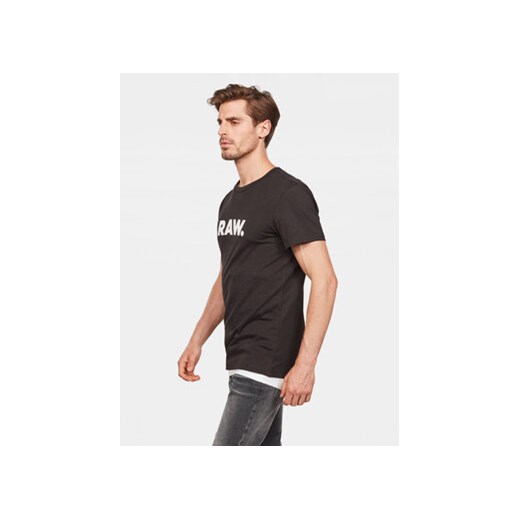 G-Star Raw T-Shirt Holorn D08512-8415 Czarny Regular Fit S MODIVO