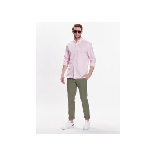 Tommy Hilfiger Koszula 1985 MW0MW29968 Różowy Regular Fit Tommy Hilfiger L MODIVO