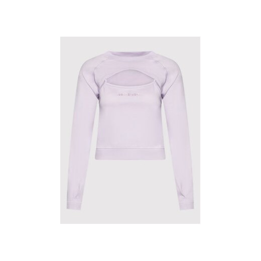 Converse Bluzka Twisted 10022960-A03 Różowy Relaxed Fit Converse M MODIVO