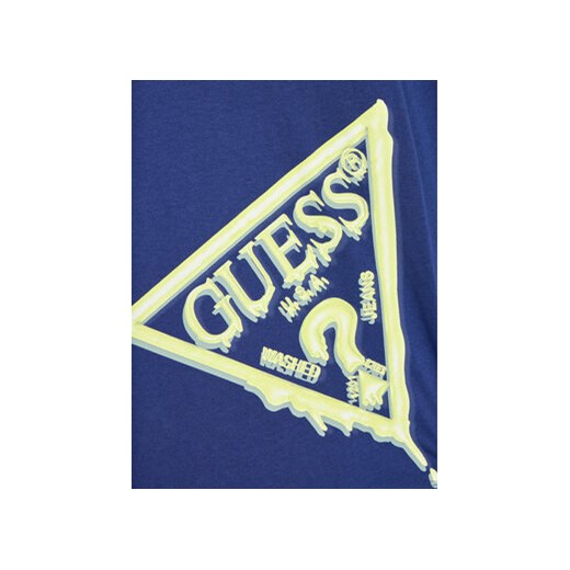 Guess Bluzka L3BI26 I3Z14 Granatowy Regular Fit Guess 16Y MODIVO