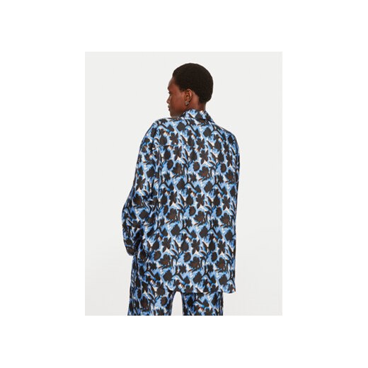 Munthe Koszula Tysori 243102924336 Granatowy Loose Fit Munthe 36 MODIVO