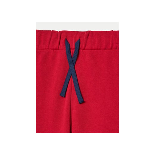 United Colors Of Benetton Spodnie dresowe 3J70GF010 Czerwony Regular Fit United Colors Of Benetton 98 MODIVO