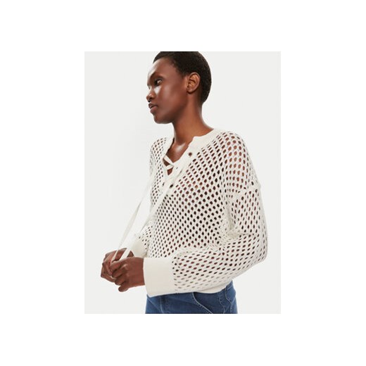Brave Soul Sweter LK-125HYDRO Écru Straight Fit L MODIVO