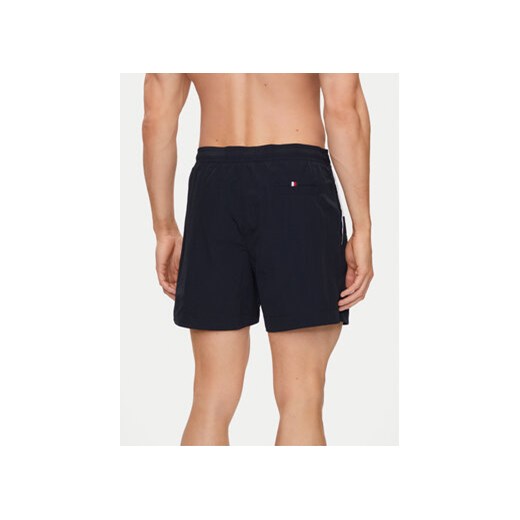 Tommy Hilfiger Szorty kąpielowe UM0UM03259 Granatowy Regular Fit Tommy Hilfiger L MODIVO
