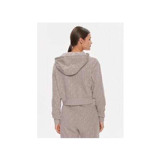 Guess Bluza Gj Logo V4RQ14 KC2W0 Szary Regular Fit Guess S MODIVO