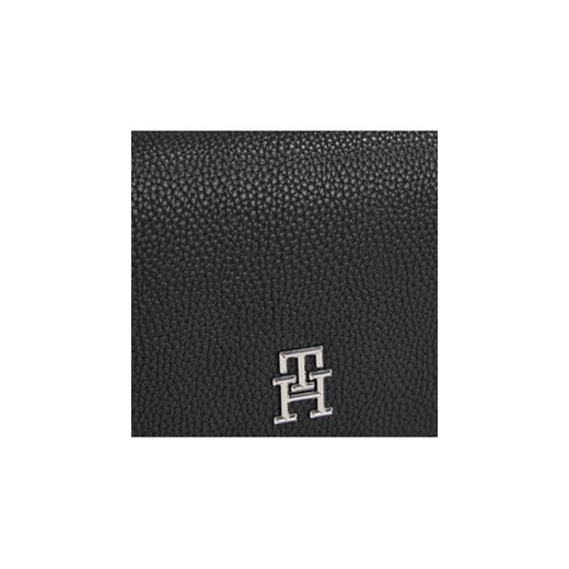 Tommy Hilfiger Torebka Th Emblem Flap Crossover AW0AW15180 Czarny Tommy Hilfiger uniwersalny MODIVO