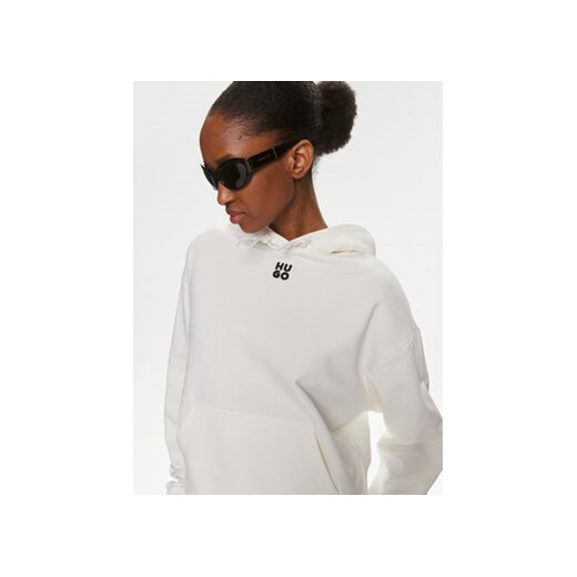 Hugo Bluza Delfinia 50522423 Écru Regular Fit XL MODIVO