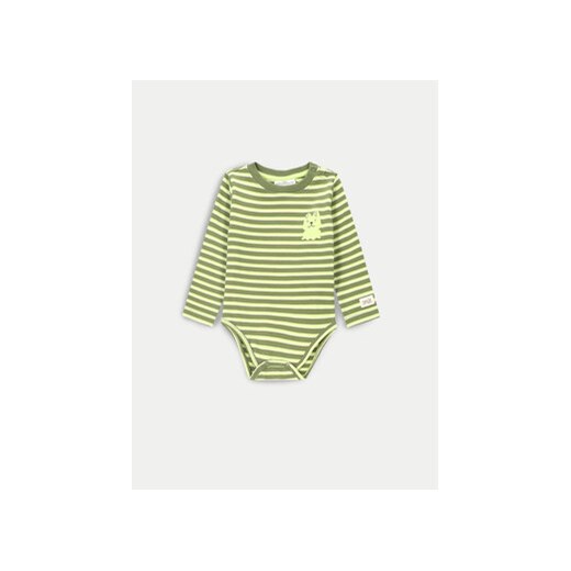 Coccodrillo Body dziecięce ZC4112102SBN Zielony ze sklepu MODIVO w kategorii Body niemowlęce - zdjęcie 177362202