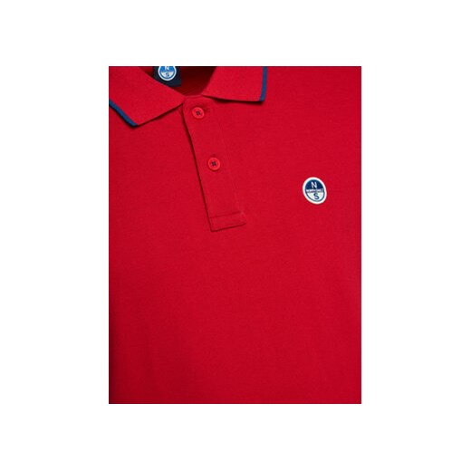North Sails Polo 692452 Czerwony Regular Fit North Sails XS MODIVO