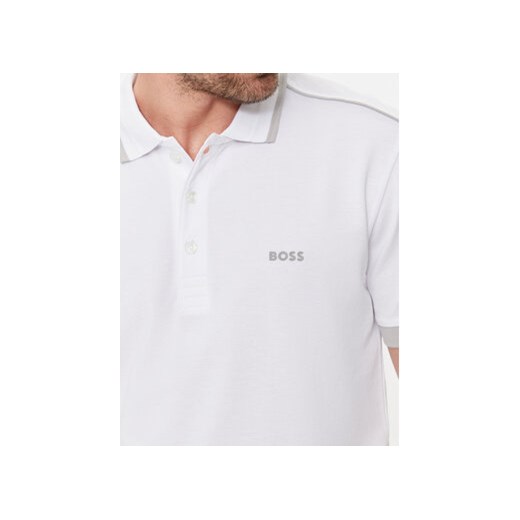 Boss Polo Paddy 1 50512995 Biały Regular Fit XL MODIVO