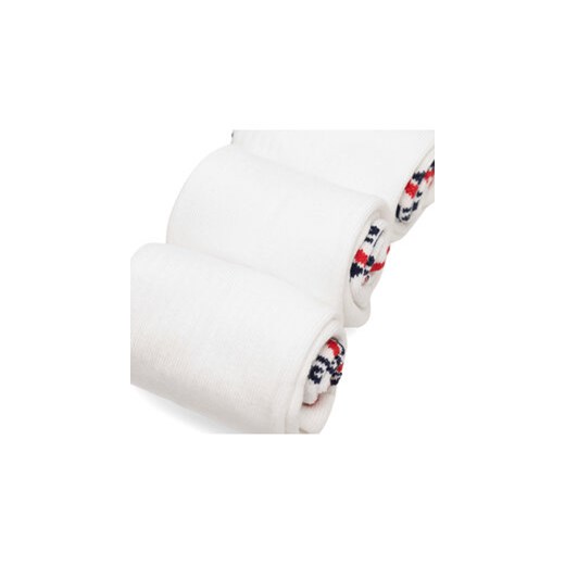 Reebok Zestaw 3 par wysokich skarpet unisex R0362-SS24 (3-pack) Biały Reebok 40_42 MODIVO