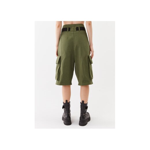 Pinko Szorty jeansowe Ronf 101978 A0D5 Khaki Regular Fit Pinko 44 MODIVO