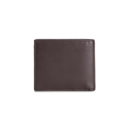 Lacoste Duży Portfel Męski Large Billfold & Coin NH1112FG Brązowy Lacoste uniwersalny MODIVO