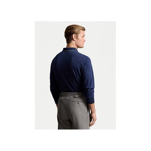 Polo Ralph Lauren Polo 710884588002 Granatowy Custom Slim Fit Polo Ralph Lauren XL MODIVO