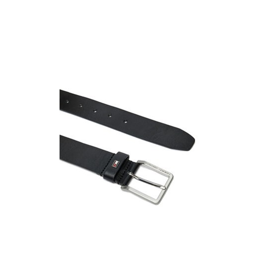 Tommy Hilfiger Pasek Męski Oliver AM0AM12554 Czarny Tommy Hilfiger 95 MODIVO