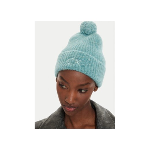 Calvin Klein Czapka Embroidery Airy K60K612586 Niebieski Calvin Klein uniwersalny MODIVO