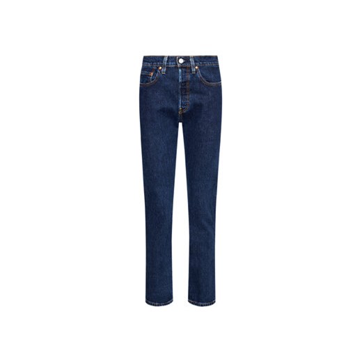 Levi's® Jeansy 501™ 36200-0179 Granatowy Cropped Fit 24_28 MODIVO
