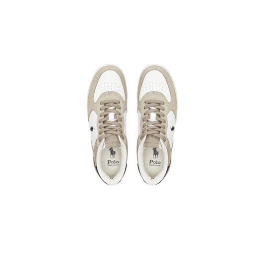 Polo Ralph Lauren Sneakersy 809955690004 Beżowy Polo Ralph Lauren 42 MODIVO