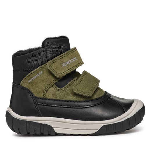 Kozaki Geox B Omar Boy Wpf B462DC 022FU C0520 S Czarny Geox 26 eobuwie.pl wyprzedaż