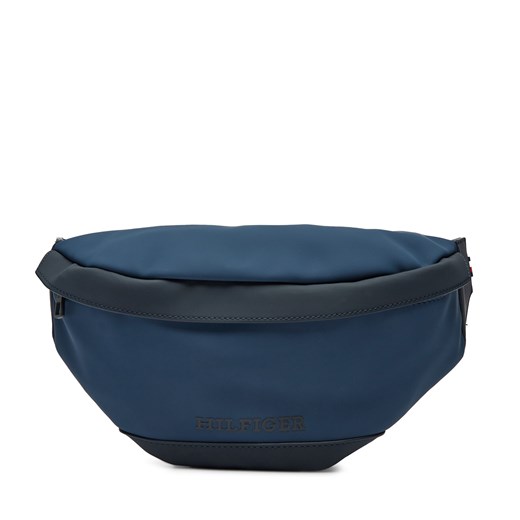 Saszetka nerka Tommy Hilfiger Monotype Pu Bumbag AM0AM12603 Granatowy Tommy Hilfiger one size eobuwie.pl