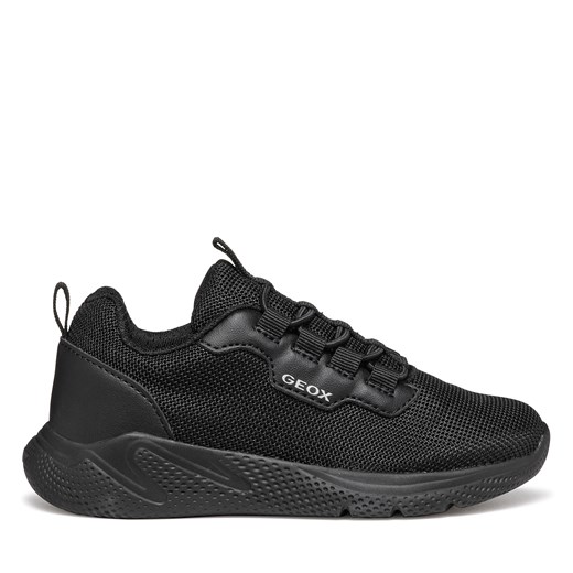 Sneakersy Geox J Sprintye Boy J46GBA 01454 C9999 M Czarny ze sklepu eobuwie.pl w kategorii Buty sportowe dziecięce - zdjęcie 177382960