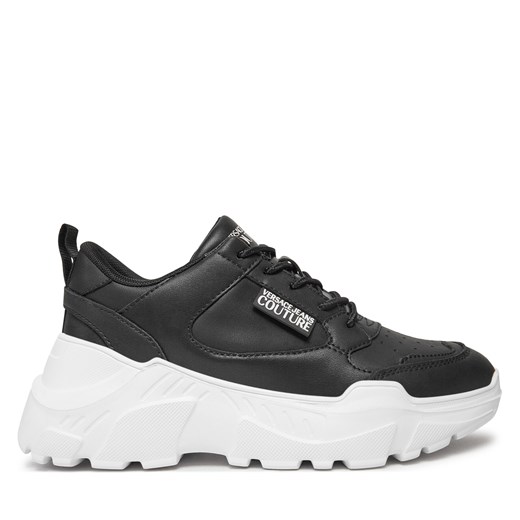 Sneakersy Versace Jeans Couture Speedtrack 77VA3SC2 Czarny 35 eobuwie.pl