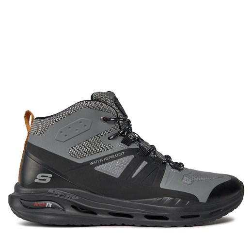 Trzewiki Skechers Arch Fit Orvan Montfort 210478/GYBK Szary Skechers 42 eobuwie.pl