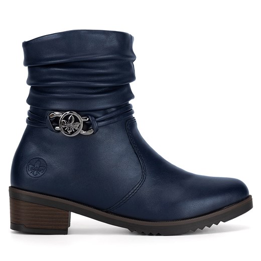 Botki Rieker Y0572-14 Niebieski Rieker 41 eobuwie.pl