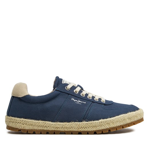 Espadryle Pepe Jeans Drenan Sporty PMS10323 Granatowy Pepe Jeans 41 wyprzedaż eobuwie.pl