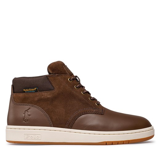 Trzewiki Polo Ralph Lauren Sneaker Boot 809855863003 Brązowy Polo Ralph Lauren 40 eobuwie.pl