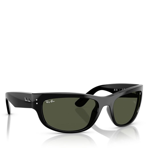 Okulary przeciwsłoneczne Ray-Ban Mega Balorama 0RB2289 901/3163 Czarny one size wyprzedaż eobuwie.pl