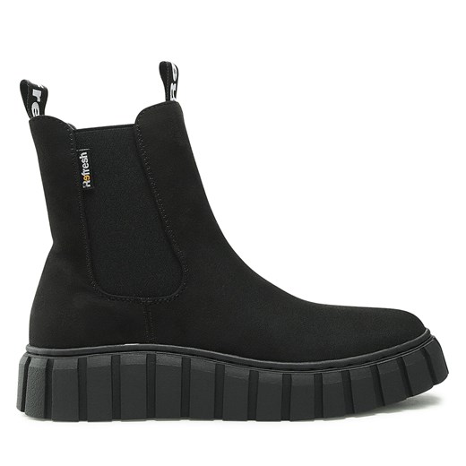 Botki Refresh 170249 Czarny Refresh 37 eobuwie.pl