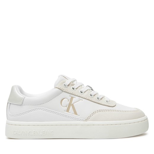 Sneakersy Calvin Klein Jeans Classic YW0YW01585 Biały 39 eobuwie.pl