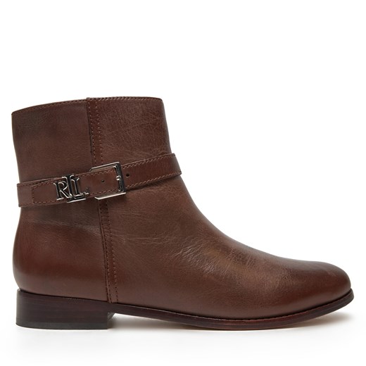 Botki Lauren Ralph Lauren 802946807003 Brązowy 35.5 eobuwie.pl