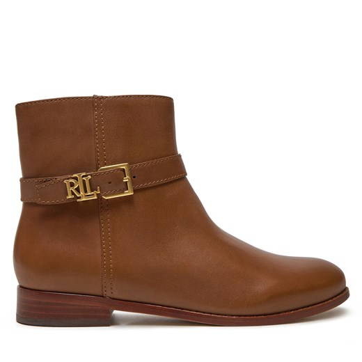 Botki Lauren Ralph Lauren 802946807002 Brązowy 38 eobuwie.pl