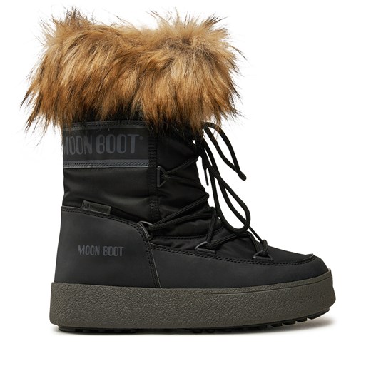 Śniegowce Moon Boot 80D2450060 Czarny Moon Boot 38 eobuwie.pl