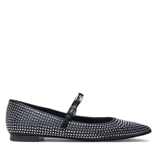 Baleriny Guess Dannely FLFDNN SAT08 Czarny Guess 38 eobuwie.pl