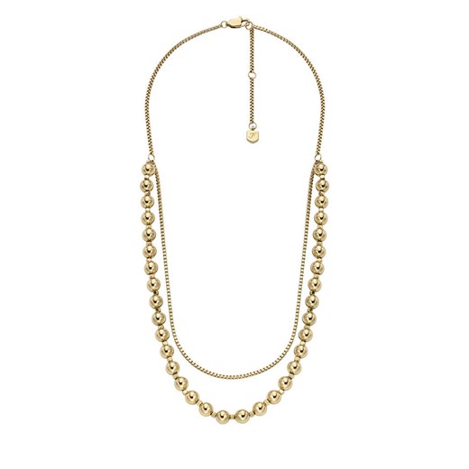 Naszyjnik Fossil All Stacked Up JA7248710 Złoty Fossil one size eobuwie.pl